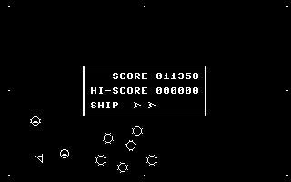 Omega Race screenshot 5 for Commodore 64